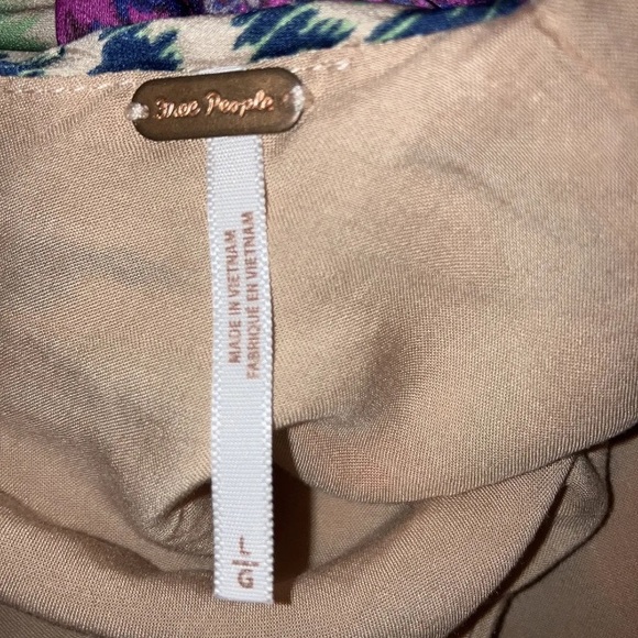 NWT ($198) GORGEOUS!! Free People What You Want Maxi Bohemian Dress Size Large - Picture 12 of 13